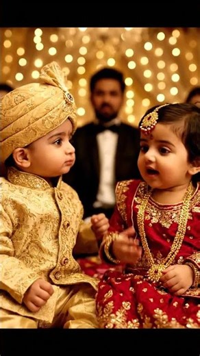 😅 Bride Got Angry at the Wedding! | Cute Baby Couple Moment