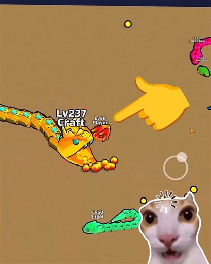 😩👈Snake Clash! io -MAX LEVEL! Epic Snake Clash. io Gameplay! #gamesgameplay #snacks #gameplay Lv1600