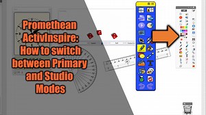 How to switch between Primary and Studio Modes in Activinspire