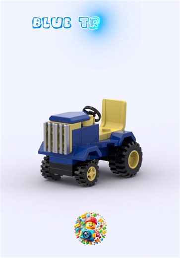 The Cutest LEGO Tractor You’ll Ever See! #LEGO #thebrickzonelego #animation