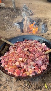 How do we cook pork curry in our village? #pork #curry recipe #food | MrMine - Food4U