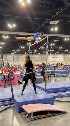 Level 5 bars routine. First place! Score 9.7 Winner’s cup! #womensgymnastics #gymnasticsbars