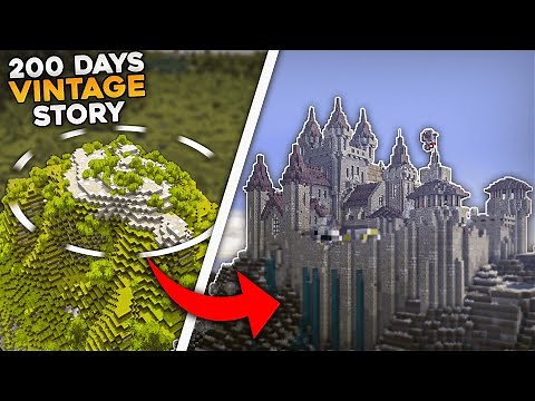 Building A GIANT Castle in 200 Days of Vintage Story