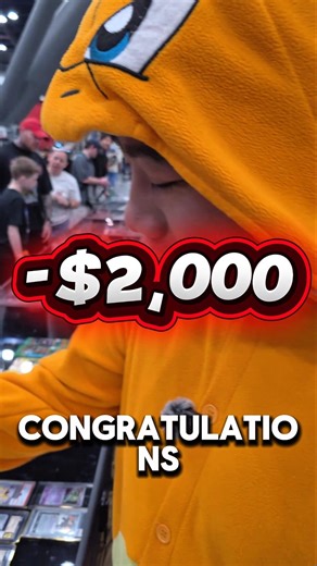 How to lose $2,000 on a Pokemon card in less than a minute.