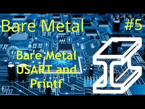 STM32 Bare Metal UART and serial print - STM32 Bare Metal #5
