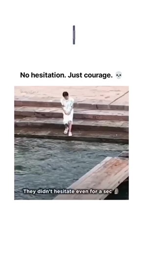 Regional Reel Hub | COLLabViews_275265Cgid The video captures a child's near-drowning at an Indian river ghat, where multiple bystanders, led by a woman in... | Instagram