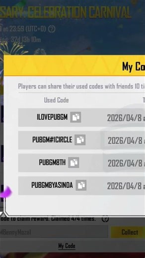 Redeem Code PUBG Mobile
