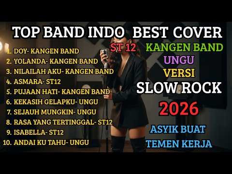 Top 10 Lagu Pop Indonesia Versi Rock Cover 🎸 Paling Nostalgia