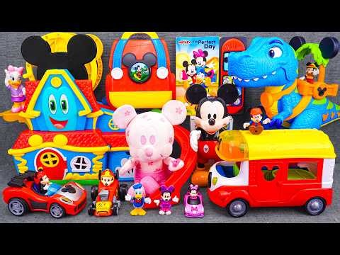 Satisfying with Unboxing Disney Mickey Mouse Jumbo Fun House Playset | Review Toys ASMR