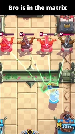 Its the Matrix #clashroyale #shorts