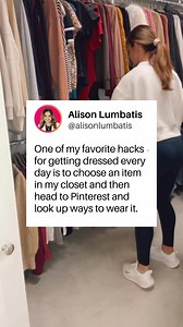 355K views · 801 reactions | Most of us already own more clothes than we even realize, but we don't know how to put them together because we don't practice styling them enough. Just like any skill, style is something you learn and refine over time - which means practice is key! So, head on over to Pinterest and start practicing! #FashionHacks #StyleTips #OOTD #PinterestInspired #StylePractice #PersonalStylist #PersonalStyle #StylingMadeEasy #FashionOver40 | Alison Lumbatis | Facebook