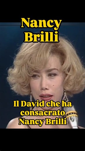 Marco Patruno – Interviste TV & Cinema on Instagram: "NANCY BRILLI - DAVID per "Piccoli Equivoci" 1990. Nancy Brilli sale sul palco dei David. Un premio che non celebra solo un ruolo, ma una presenza. La sua forza scenica diventa storia del cinema italiano. Un volto che attraversa epoche senza perdere intensità. Un riconoscimento che ancora oggi risuona. #nancybrilli #attriceitaliana #attrice #daviddidonatello #cinemaitaliano"