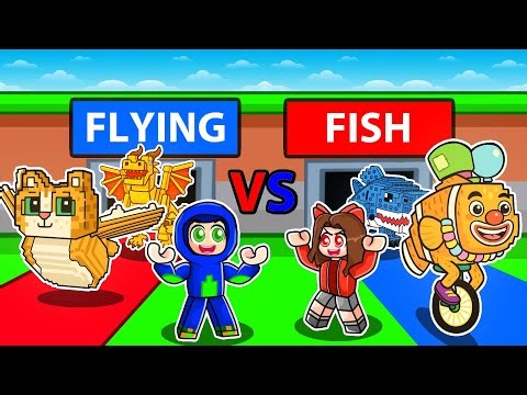 0 TO 100 TRILLION FLYING Vs FISH in Steal A Brainrot Roblox!!!
