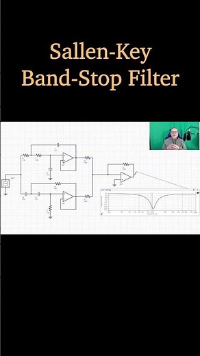 Sallen-Key Band Stop Filter