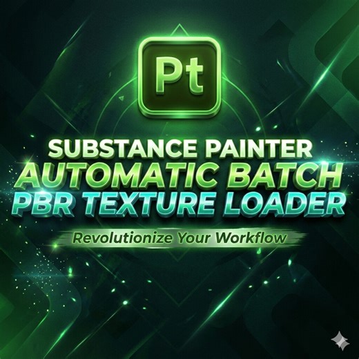 PBR Texture Loader - Substance Painter Plugin, Milad Kambari