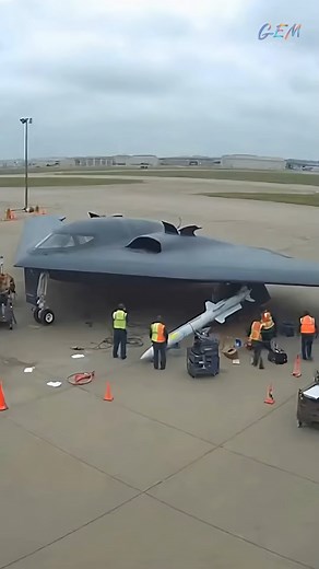 1.2M views · 9K reactions | Missile Installation Failure on B-2 Spirit — The Entire Airbase Erupts into Chaos! ⚠️ #viralvideo #navy #B2Spirit #MissileFail #AviationCrisis #MilitaryDrama | The Military Power Hub | Facebook
