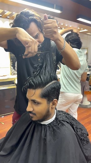 New haircut long hair #dhakabangladeshsaloon #afrozjdhairexpert #afrozjd #akterali #newvideo #Bangladesh | Afroz Ali The Hair Expert