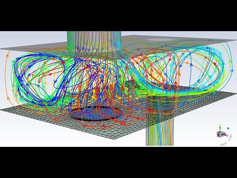 ANSYS CFD tutorial with multizone meshing