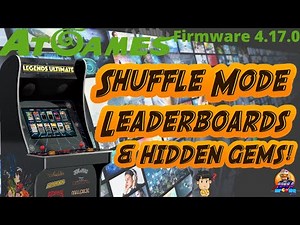 AtGames Legends Ultimate - Shuffle Attract Mode Videos, New Leaderboard Games, and 3 Hidden Gems!