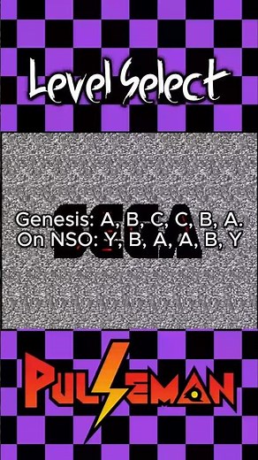 Level Select/ Pulseman #genesis #nso #nintendoswitch #sega #retrogaming #pulseman #cheats #codes