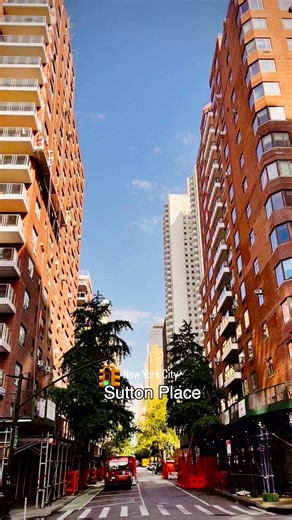 Here are some interesting facts about Sutton Place in New York City : - Sutton Place is a neighborhood located on the East Side of Manhattan, New York City, and is named after Effingham B. Sutton, a wealthy businessman and landowner who purchased a portion of the Astor estate and developed it into a residential area. - Sutton Place runs from 53rd to 59th Streets, between First Avenue and the East River, and the neighborhood is bounded on the east by the East River and on the west by either First