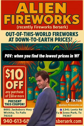 Alien Fireworks WFTX on TikTok
