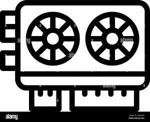 Blockchain video card icon. Outline Blockchain video card vector icon for web design isolated on white background Stock Vector Image & Art - Alamy