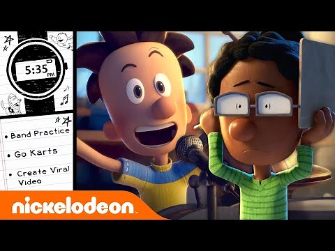 An Entire Day with BIG NATE! ☀️ Hour by Hour | Nicktoons