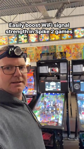 —-𝐓𝐞𝐜𝐡 𝐕𝐢𝐝𝐞𝐨—- Does your Insider Connected game have connection issues? Easily boost your signal strength by replacing your WiFi adapter in Spike 2 games. Typically my signal strength number has gone up 20 points by using this Panda brand adapter with an antenna on it. This is the exact model I use: Panda Wireless® Mid Range 150Mbps Wireless N USB Adapter w/ 2dBi Antenna 𝐏𝐥𝐚𝐲 𝐨𝐯𝐞𝐫 𝟏𝟎𝟎 𝐏𝐢𝐧𝐛𝐚𝐥𝐥 𝐌𝐚𝐜𝐡𝐢𝐧𝐞𝐬 𝐚𝐭 𝐃𝐢𝐬𝐭𝐫𝐢𝐜𝐭 𝟖𝟐 𝐏𝐢𝐧𝐛𝐚𝐥𝐥 A𝐫𝐜𝐚𝐝𝐞 𝐥𝐨𝐜