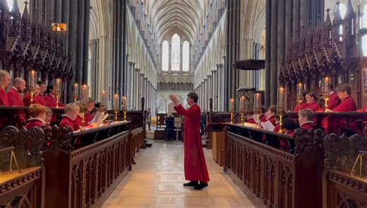 Our celebration of composer Sir Charles Villiers Stanford is underway! Yesterday, we welcomed Truro Cathedral Choir and their Director of Music, James Anderson-Besant, who kicked off the celebration in style with Stanford’s Magnificat and Nunc Dimittis in A and his exciting anthem, “For lo, I raise up.” Evensong will be taking place at 5.30pm today, when our Choir will sing Stanford’s Magnificat and Nunc Dimittis in C. They will also sing the anthem “Valiant for Truth” by Ralph Vaughan Williams,
