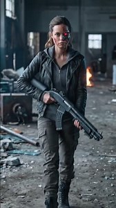 Summer Glau as Terminator - AI Generated