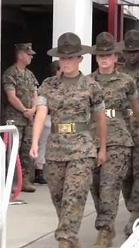 🇺🇸 The Most Beautiful Moments of Marine Corps Graduation Day #usmc #marines #marinecorps #short