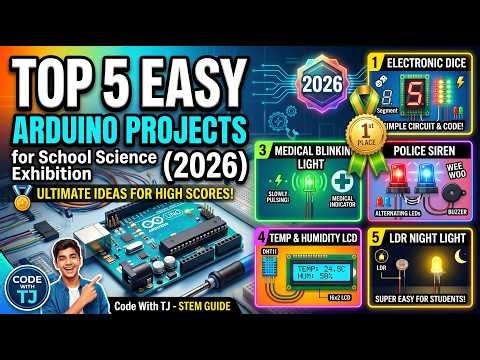Top 5 Easy Arduino Projects for School Science Exhibition (2026)
