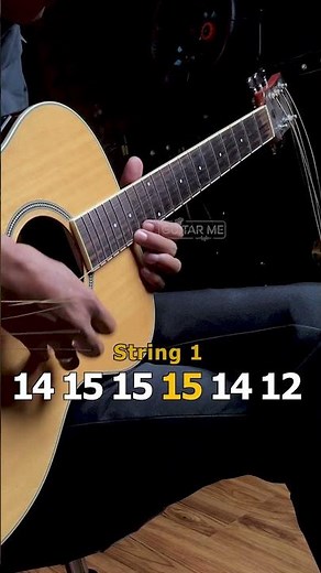 SpongeBob SquarePants Ending Theme 1 string Guitar Tutorial #guitartutorial #music #shorts #fyp