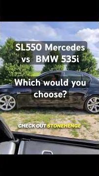 08 Mercedes SL550 vs 08 BMW 535i