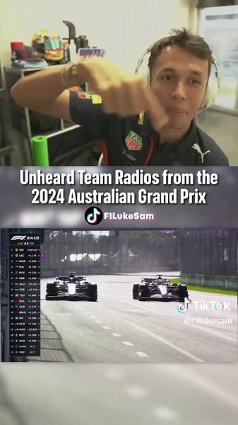Unheard Team Radios from the 2024 Australian Grand Prix