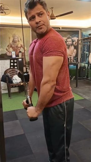 Triceps push down #shorts#FitnessAndYou