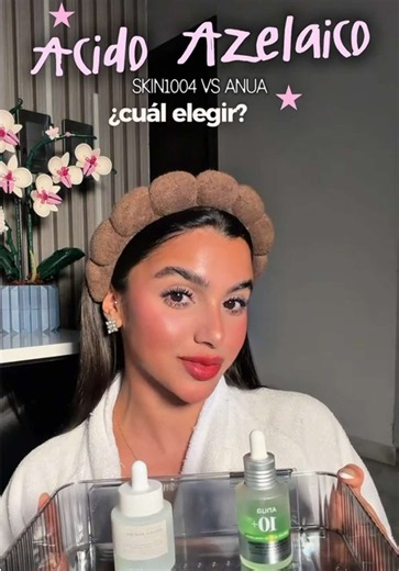 el cambio de mi piel usando este serum de ácido azelaico de @SKIN1004 US 🤌🏼 se volvió mi favorita para calmar mi piel todos los días #ACID #ACNE #CENTELLA #KOREANSKINCARE