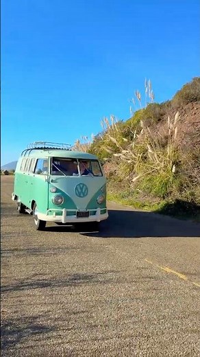 1962 VW Micro Bus Takes On Big Sur’s Craziest Road — Nacimiento Rd Climb!