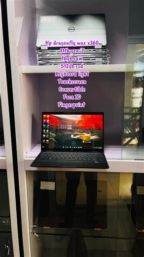 Hp dragonfly max x360 11th gen i7✅ 16gb ram✅ 512gb ssd✅ Keyboard light✅ Touchscreen✅ Convertible✅ Face ID✅ Fingerprint✅ #viralvideo #educativevideo #voiceover #fyppppppppppppppppppppppp #dxerxextech