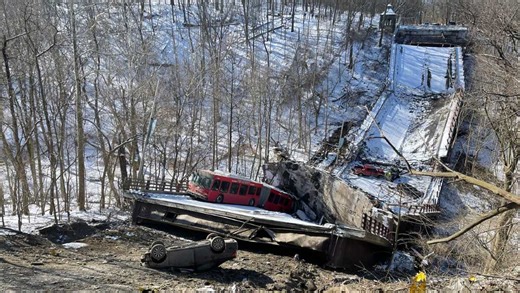 NTSB issues national recommendations following collapse of Fern Hollow Bridge