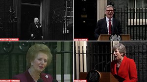 Looking back at memorable arrivals and departures at Downing Street
