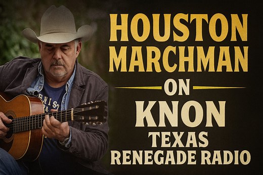 🎸 Texas songwriter Houston Marchman stopped by Mark Mundy’s Texas Renegade Radio on KNON 89.3 FM in Dallas! We caught this powerful live performance of one of his standout tracks — raw, real, and pure Texas. "Wrong Side of Del Rio Video." | KNON 89.3 FM Station Produced Page