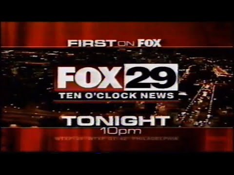 (July 10, 2003) WTXF-TV/DT Fox 29 Philadelphia Commercials