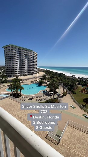 Spring break is best spent with views like these! 🌊 #fypシ #compassresorts #vacationrental #beach #destinflorida #vacation #visitflorida #condo #vacay #beachviews #resort #travel