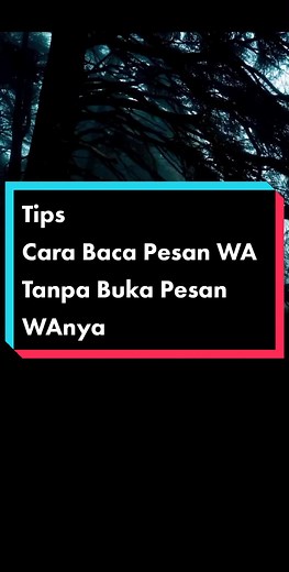 Cara Baca Pesan WA Tanpa Buka Pesannya