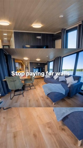 This costs less than your apartment and it floats