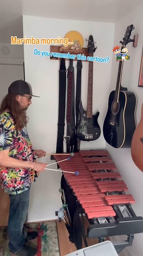 It’s another marimba morning… ☀️ Do you remember this cartoon? #evanlanemusic #marimba #marimbamorning #rugrats #cartoon #themesong | Evan Lane