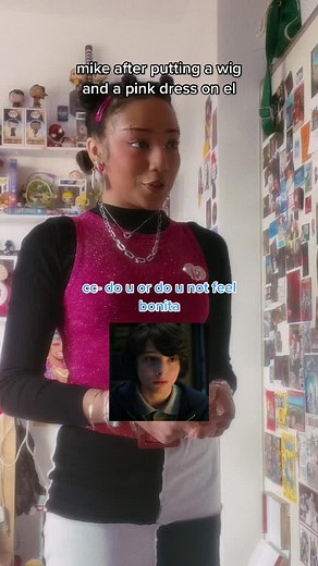 Eleven in Pink Dress Transformation