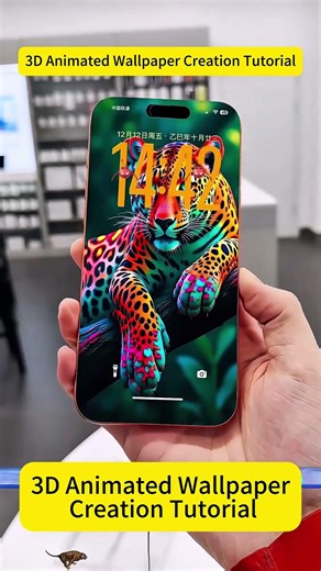 I will teach you step by step how to change your phone's 3D live wallpaper.#wallpaper #3dwallpaper